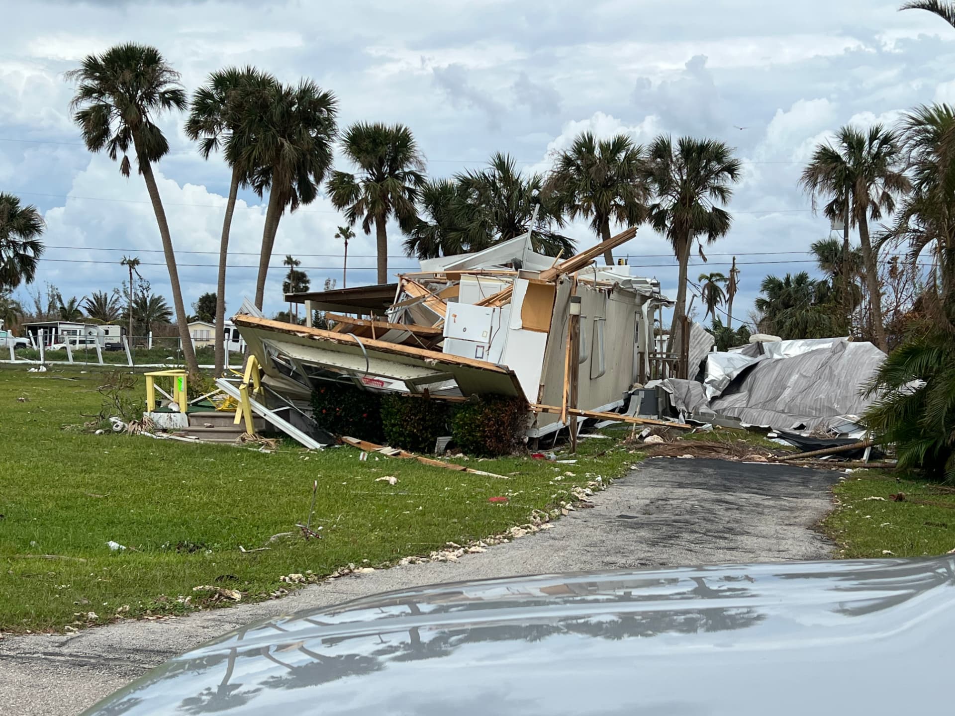 Homes lost to the wind