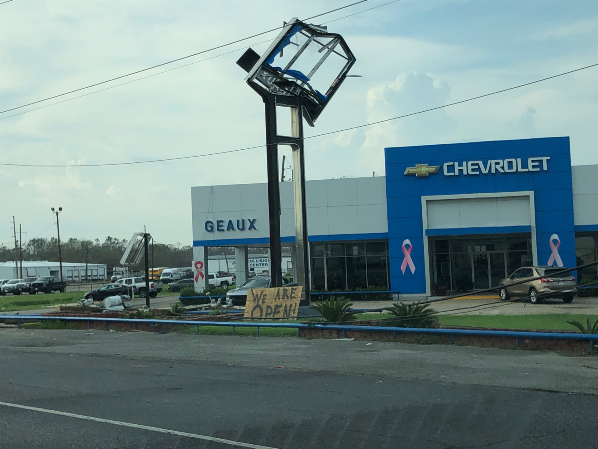 Open for business again