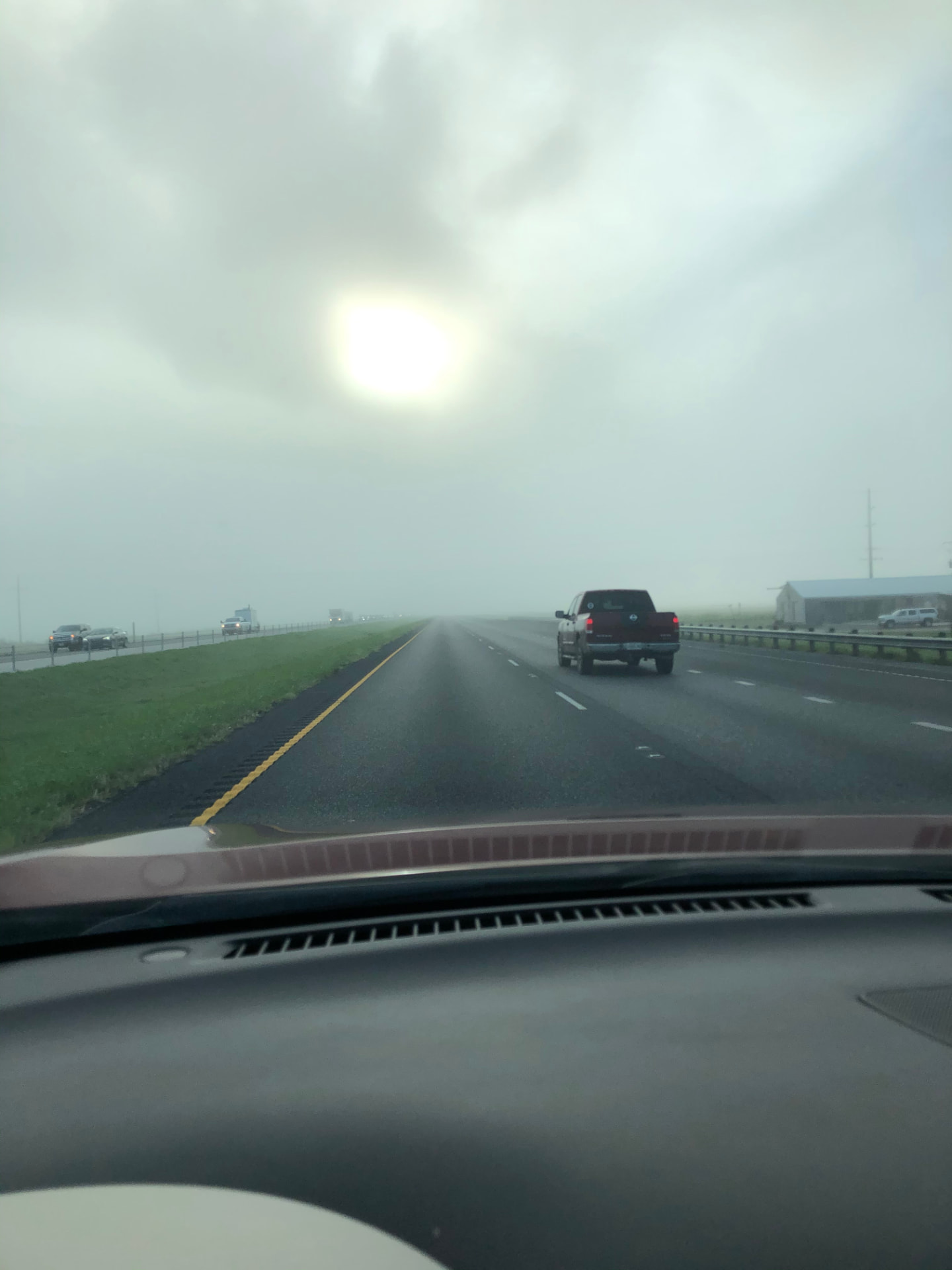 Rolling out to the next storm