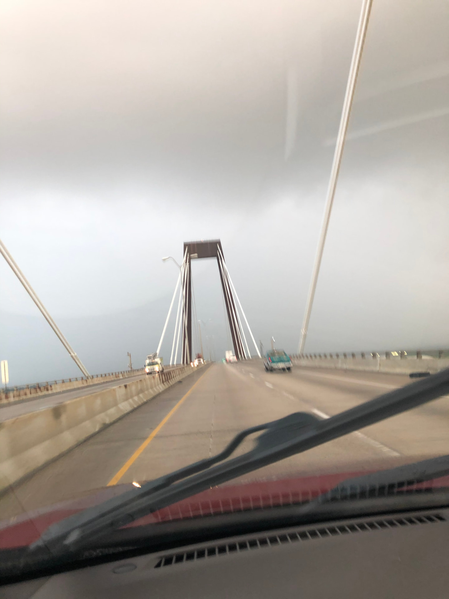 Rolling in ahead of the weather